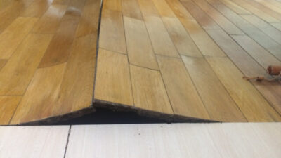 Parquet Flooring lift up Repair